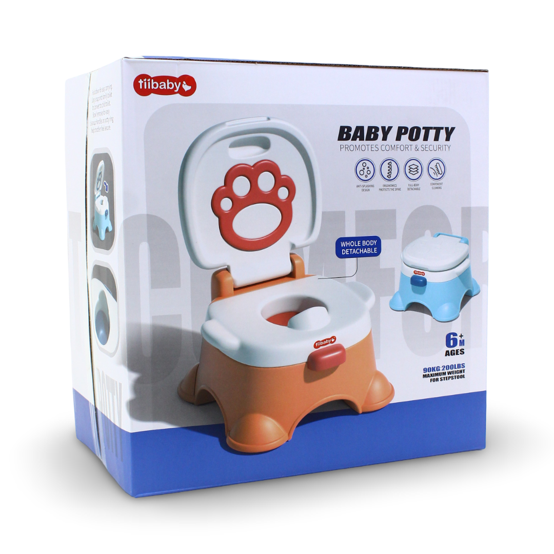 Tiibaby Baby Potty 2-in-1 – Baby Blue