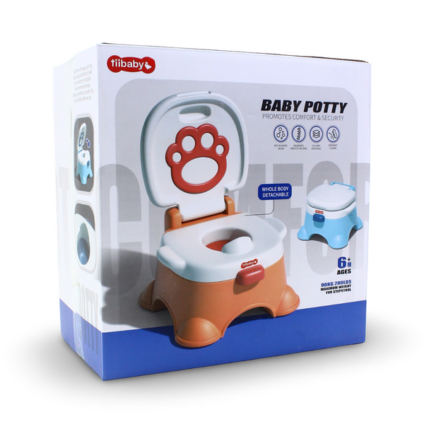 Tiibaby Baby Potty 2-in-1 – Salmon