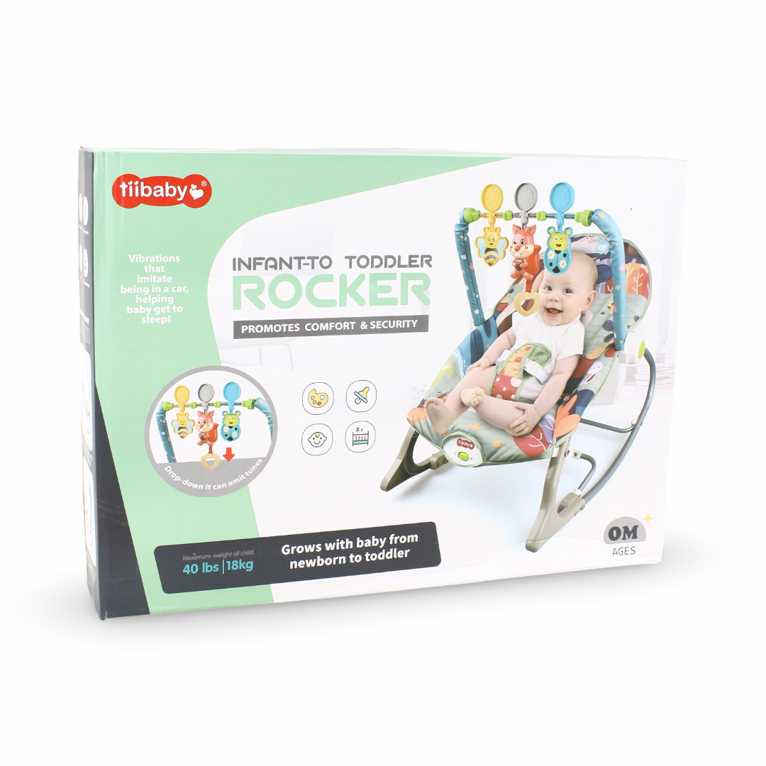 Tiibaby Infant-to-Toddler Rocker 18K – Mint