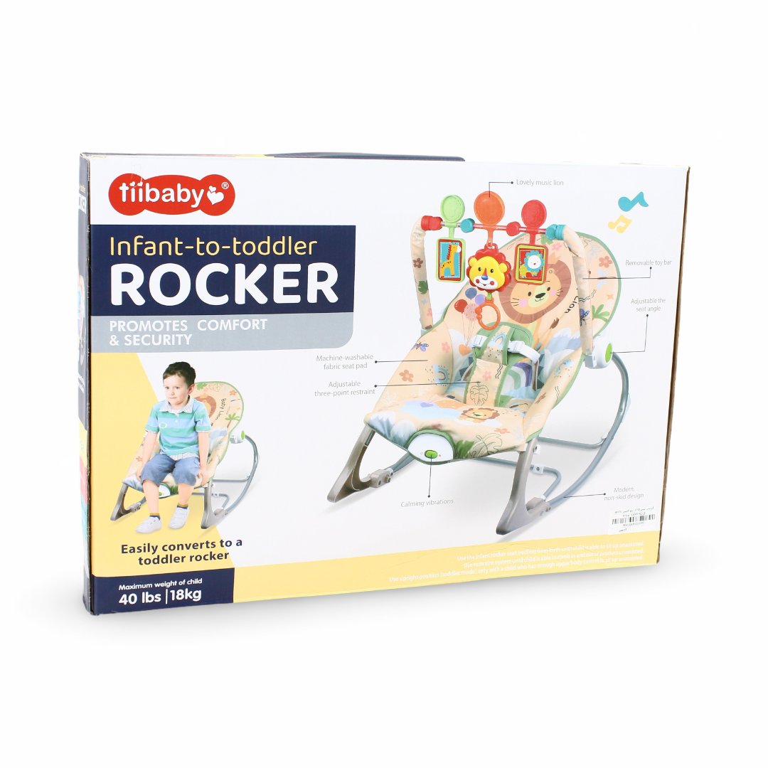 Tiibaby Infant-to-Toddler Rocker 18K – Beige