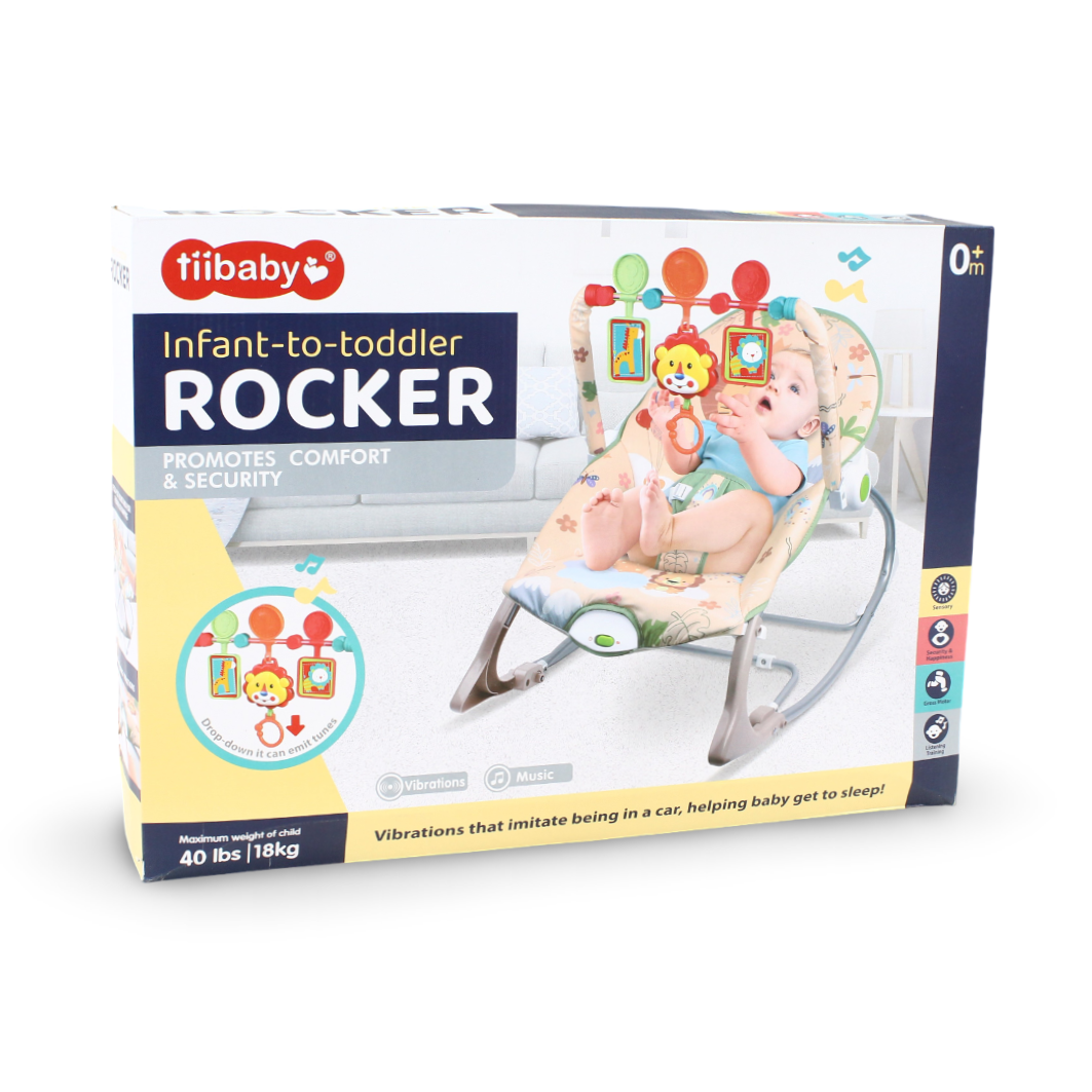 Tiibaby Infant-to-Toddler Rocker 18K – Beige