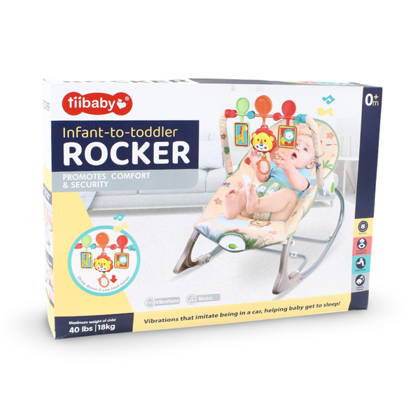Tiibaby Infant-to-Toddler Rocker 18K – Beige