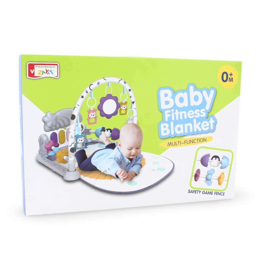 Multi-Function Baby Fitness Blanket – Pink