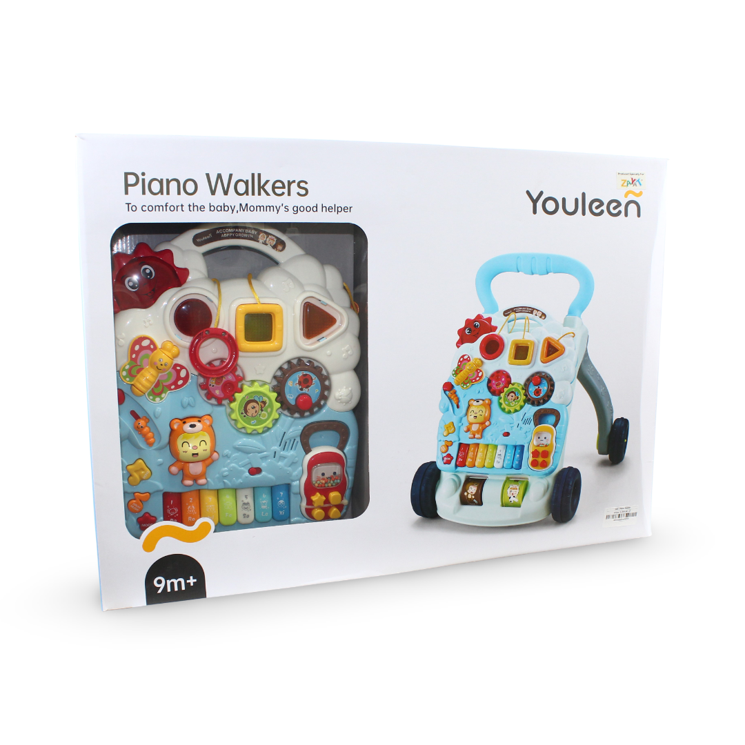 Youleen 3-in-1 Baby Walker and Activity Center