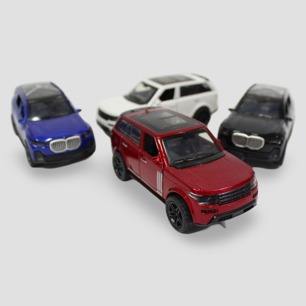 Pull-Back Die-Cast Cars – Choose Your Favorite Model