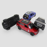 Metal Scale Die-Cast Car Models – 12 Pieces