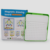 Magnetic Drawing Board with Pen & Templates