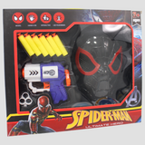 Spiderman Power Gun With Mask - Black