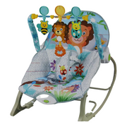Tiibaby Infant to Toddler Rocker Promotes (Comfort & Security) 18Kg - Blue & Grey
