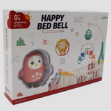 Happy Bed Bell Colorful Musical Box Toy for Kids - Orange