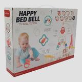 Happy Bed Bell Colorful Musical Box Toy for Kids - Orange