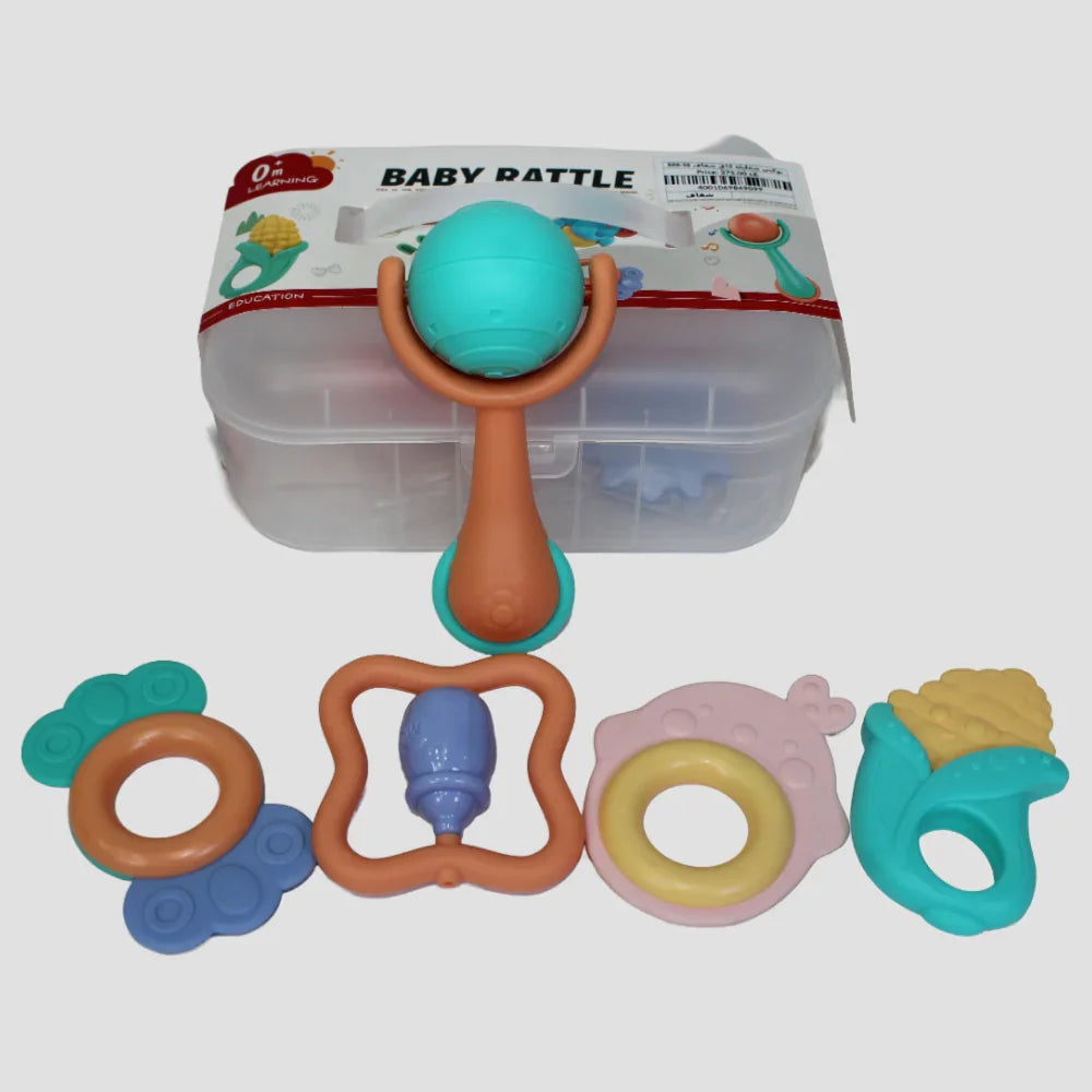 Baby Rattle Box – 10 Pieces - Transparent