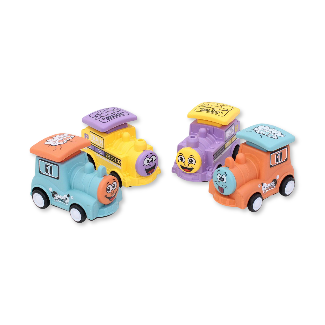 Little Train Press & Slide Toy Set