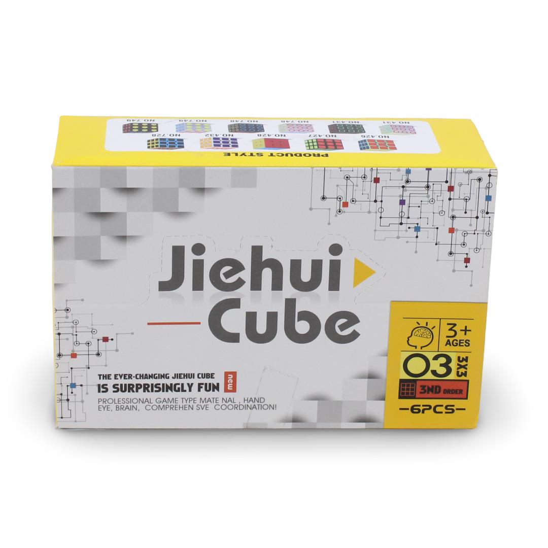 Jeihui Cube 3D Puzzle – 6Pcs