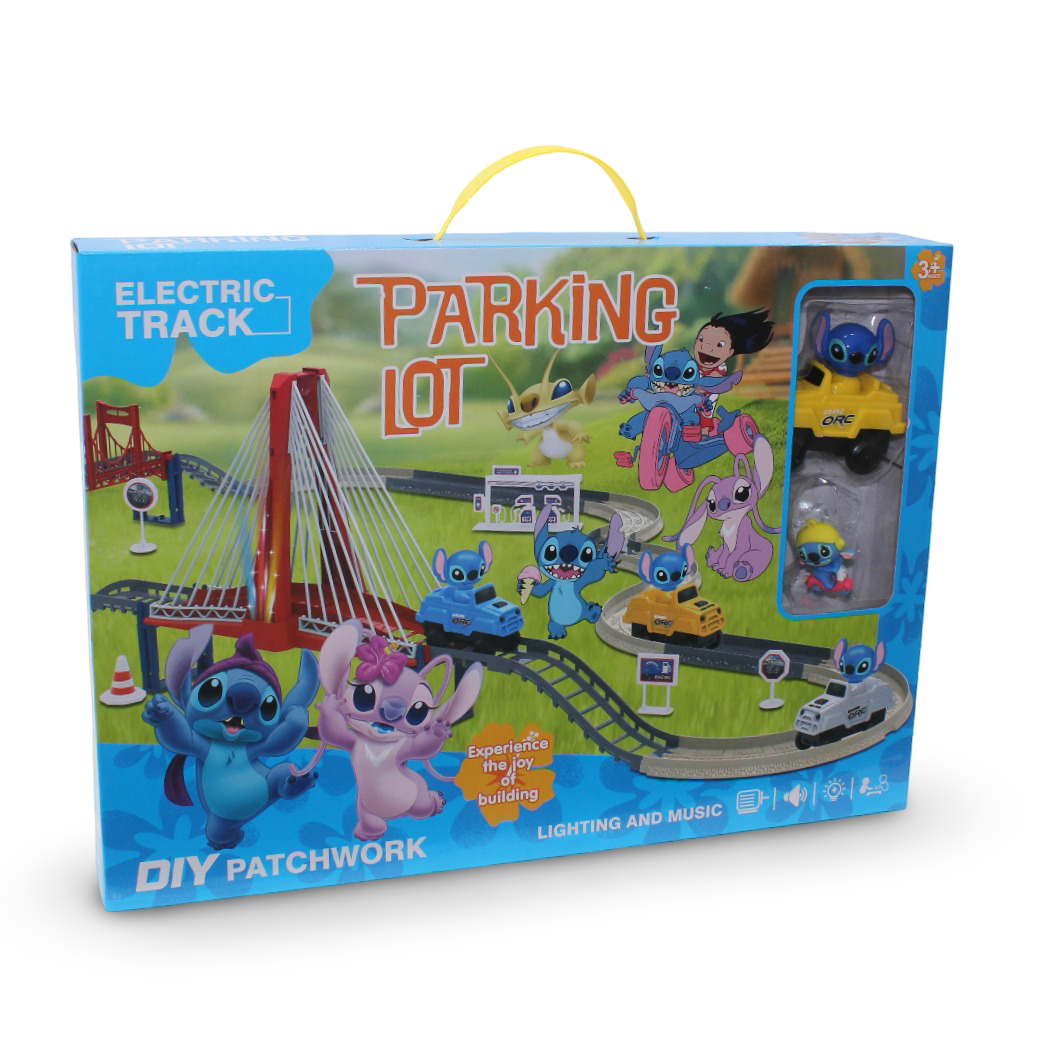 Stitch DIY Parking Lot Toy Set - Toys - OKO