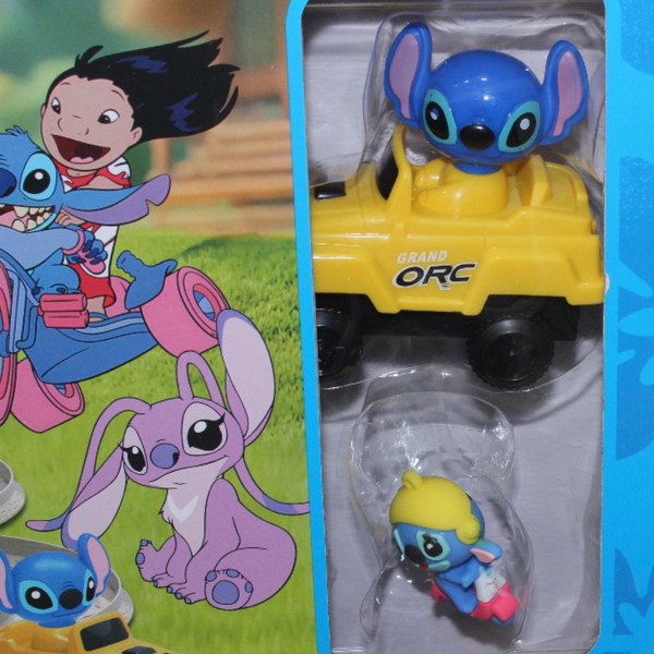 Stitch DIY Parking Lot Toy Set