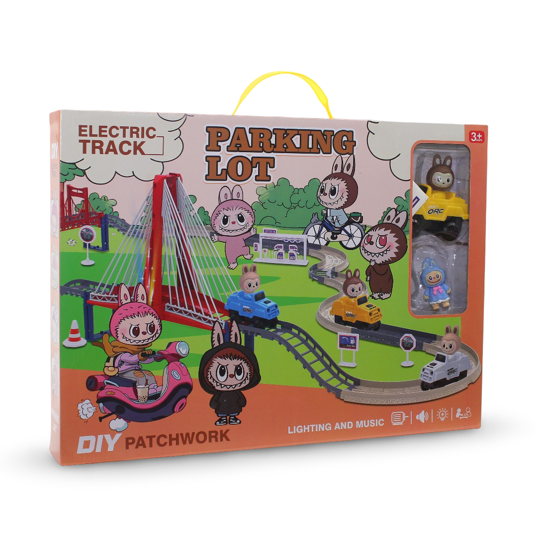 Labubu DIY Parking Lot Toy Set - Toys - OKO
