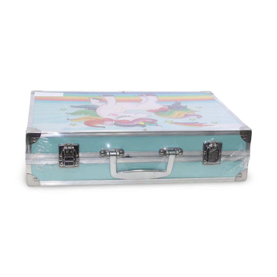 Unicorn Metal Color Bag – Baby Blue