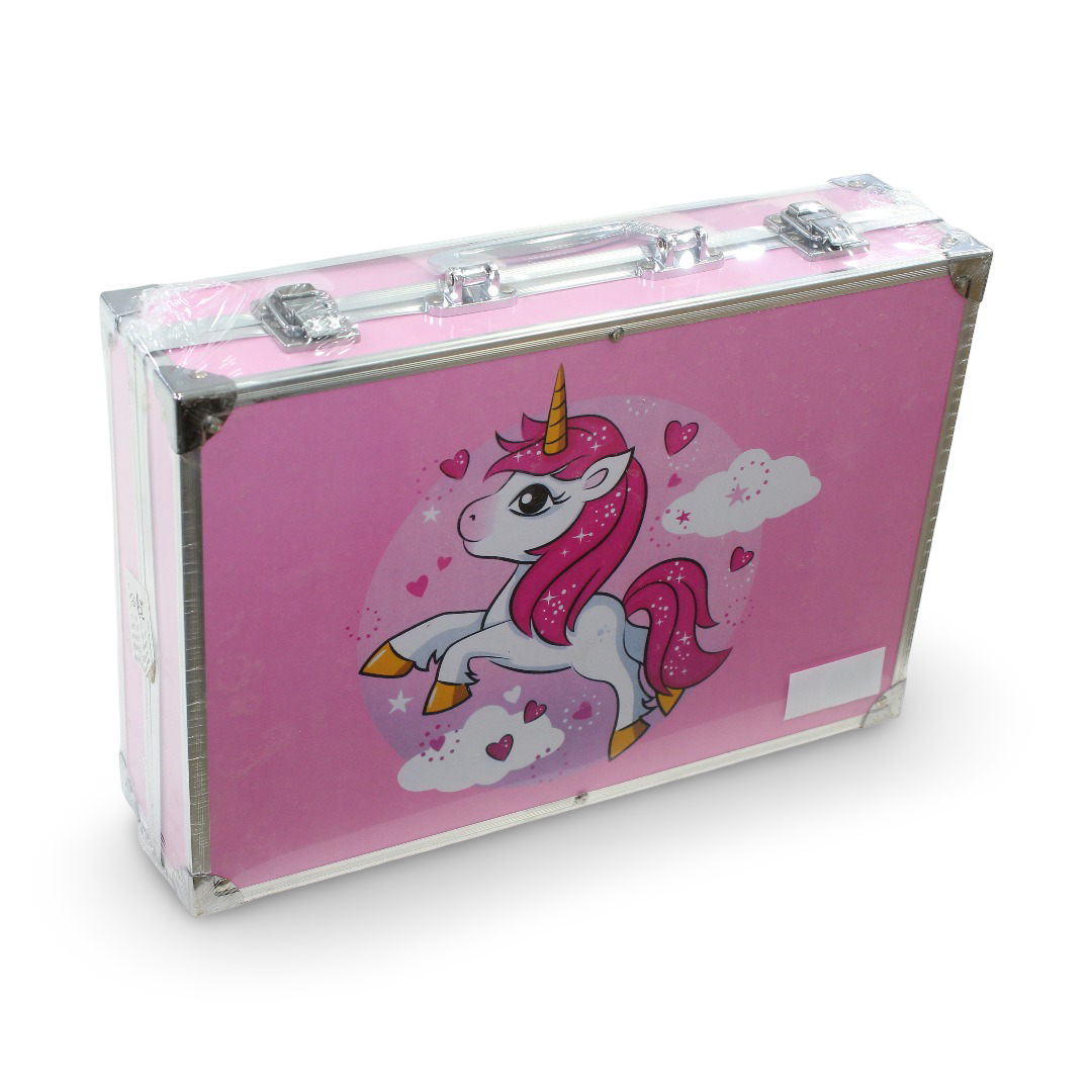 Unicorn Metal Color Bag – Pink