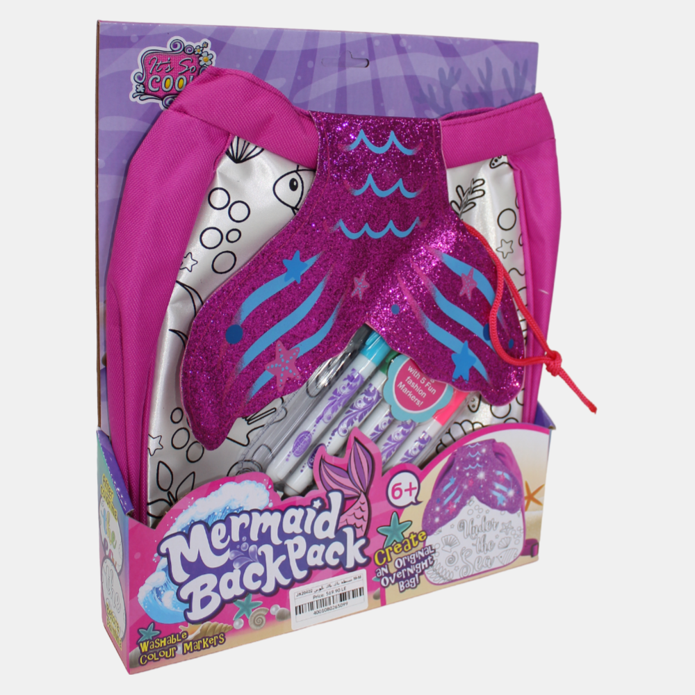 Mermaid Coloring Bag Set – 5 Colors