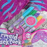 Mermaid Coloring Bag Set – 5 Colors