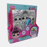 LOL Surprise Coloring Cross Bag Set – 5 Colors