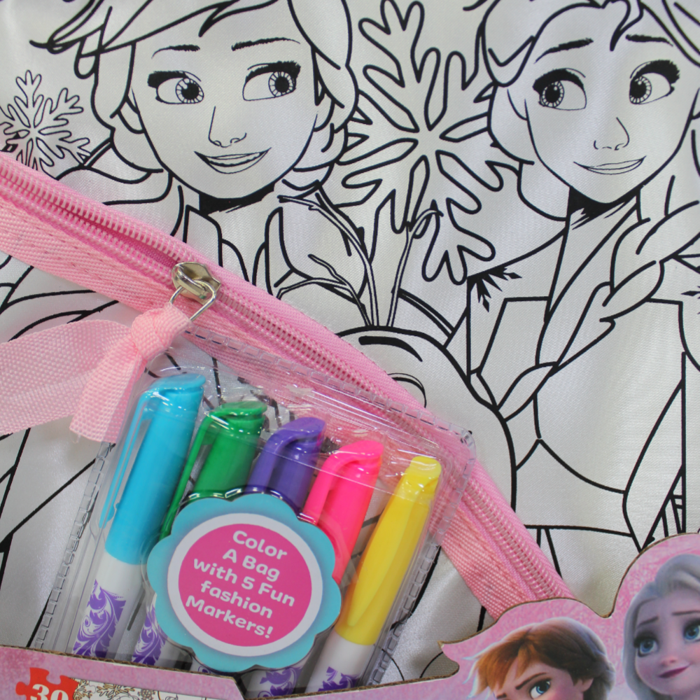 Frozen Coloring Backpack Set – 5 Colors