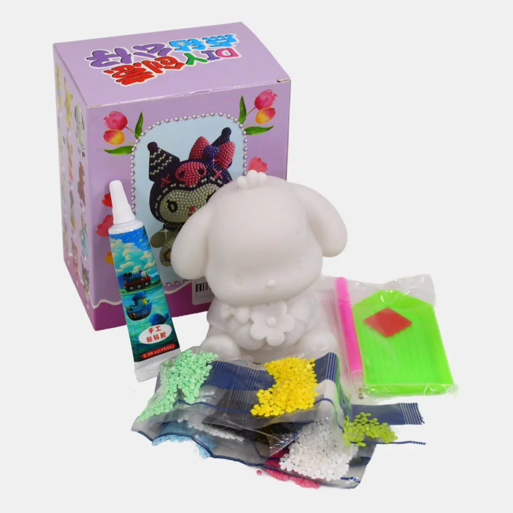 Kuromi DIY Diamond Painting Piggy Bank - Toys - OKO
