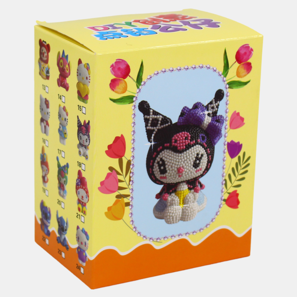 Vinyl Cartoon Diamond Painting Winnie the Pooh Bank