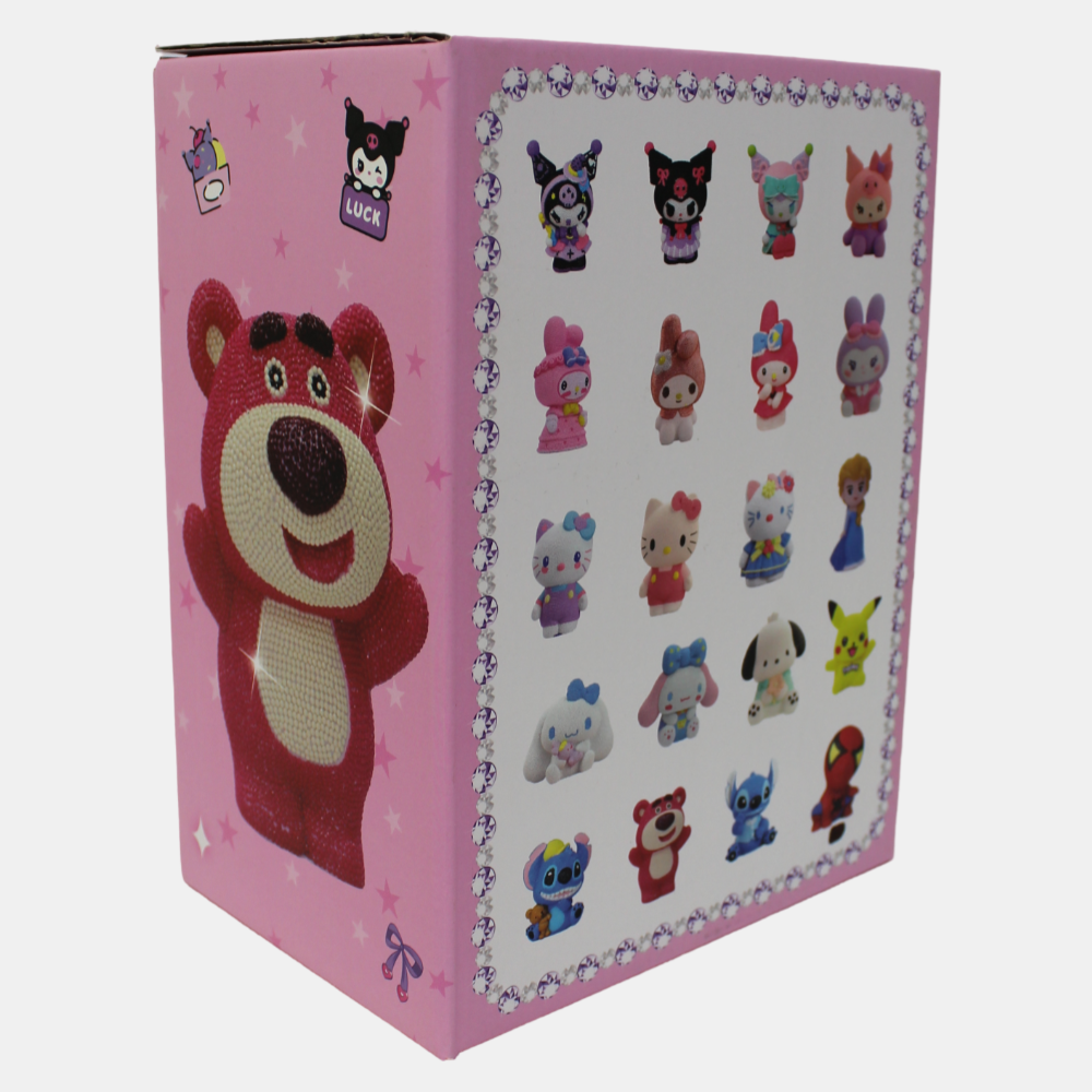 Vinyl Cartoon Diamond Painting Spider-Man Piggy Bank
