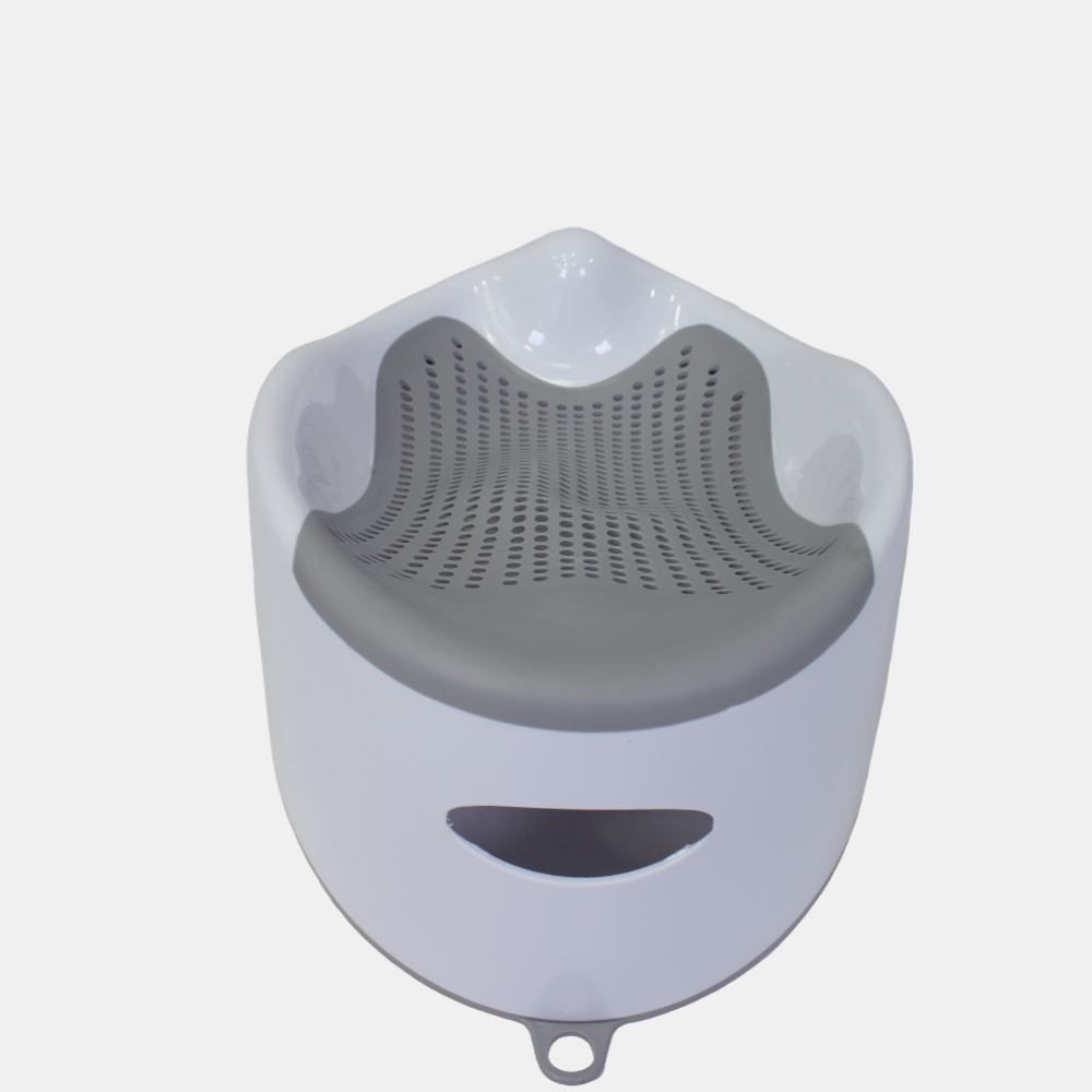 High-Quality Loyalty Baby Bather – Comfort & Support for Your Little One- Gray