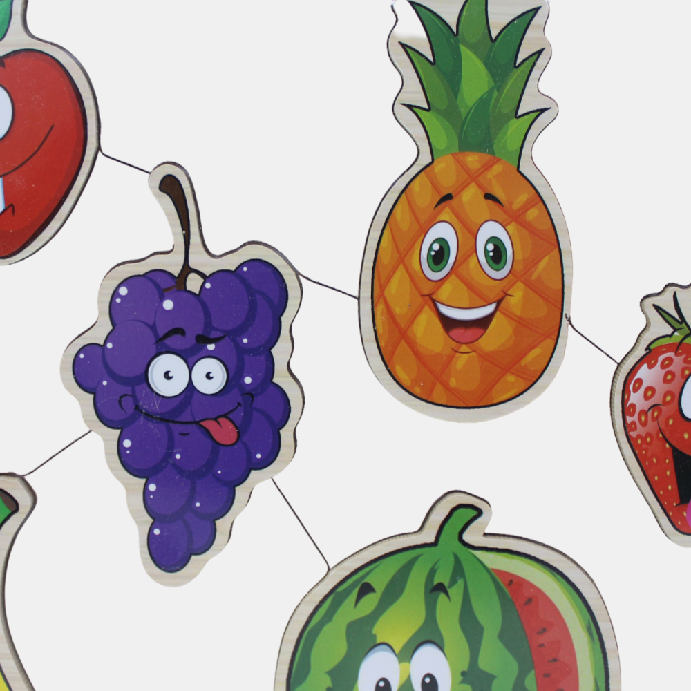 Generic Fruits Wooden Puzzle