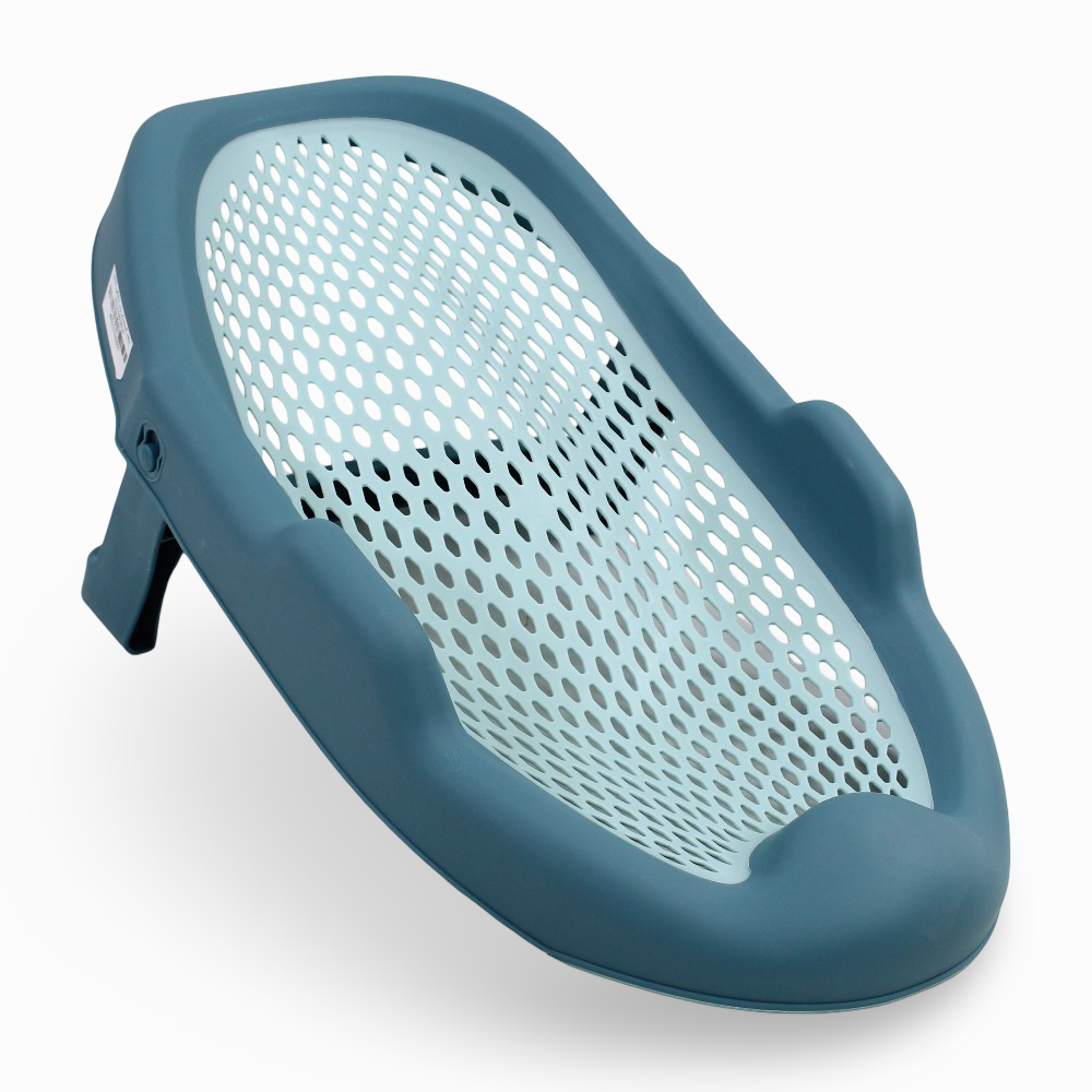 Silicone Baby Bath Seat – Petroleum Blue/Mint