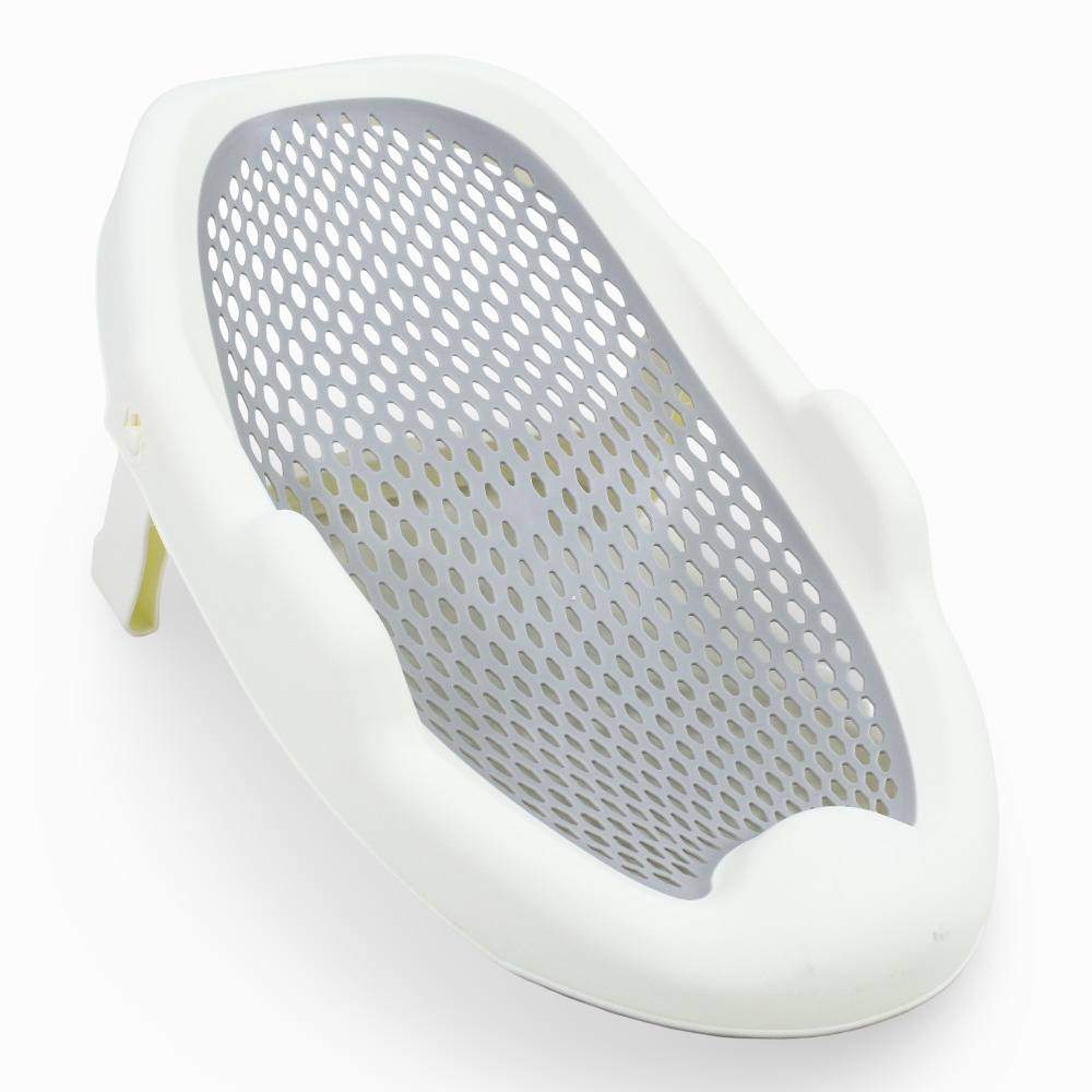 Silicone Baby Bath Seat - Off-white/Grey