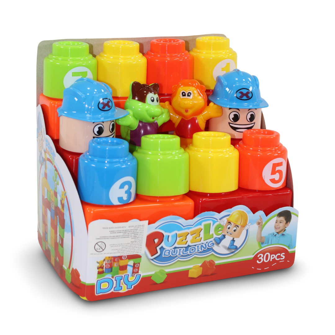 DIY Puzzle Building Set – 30 Pcs