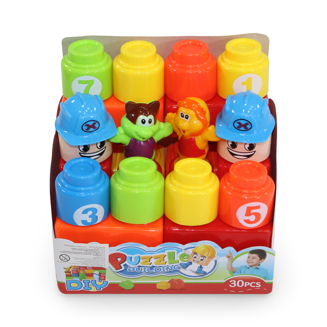 DIY Puzzle Building Set – 30 Pcs