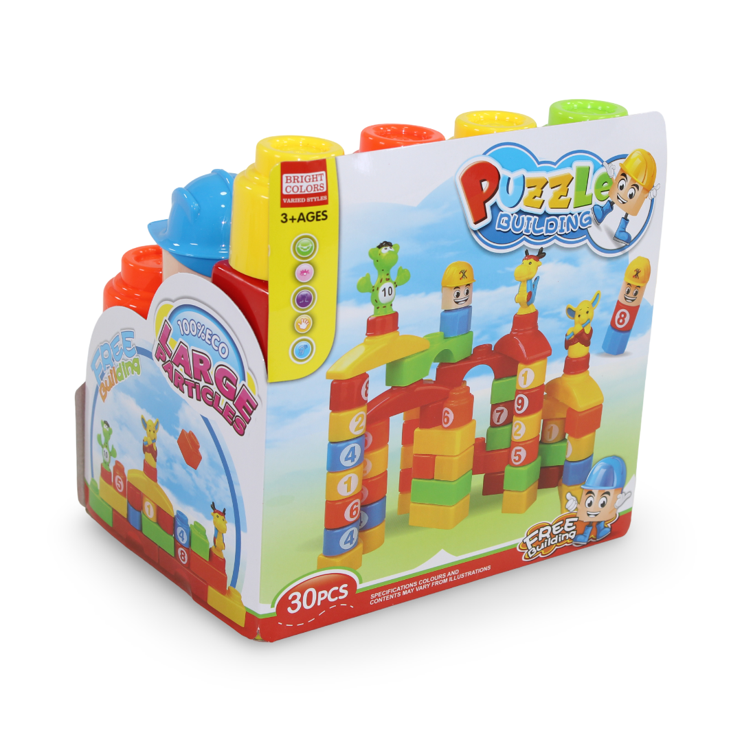 DIY Puzzle Building Set – 30 Pcs