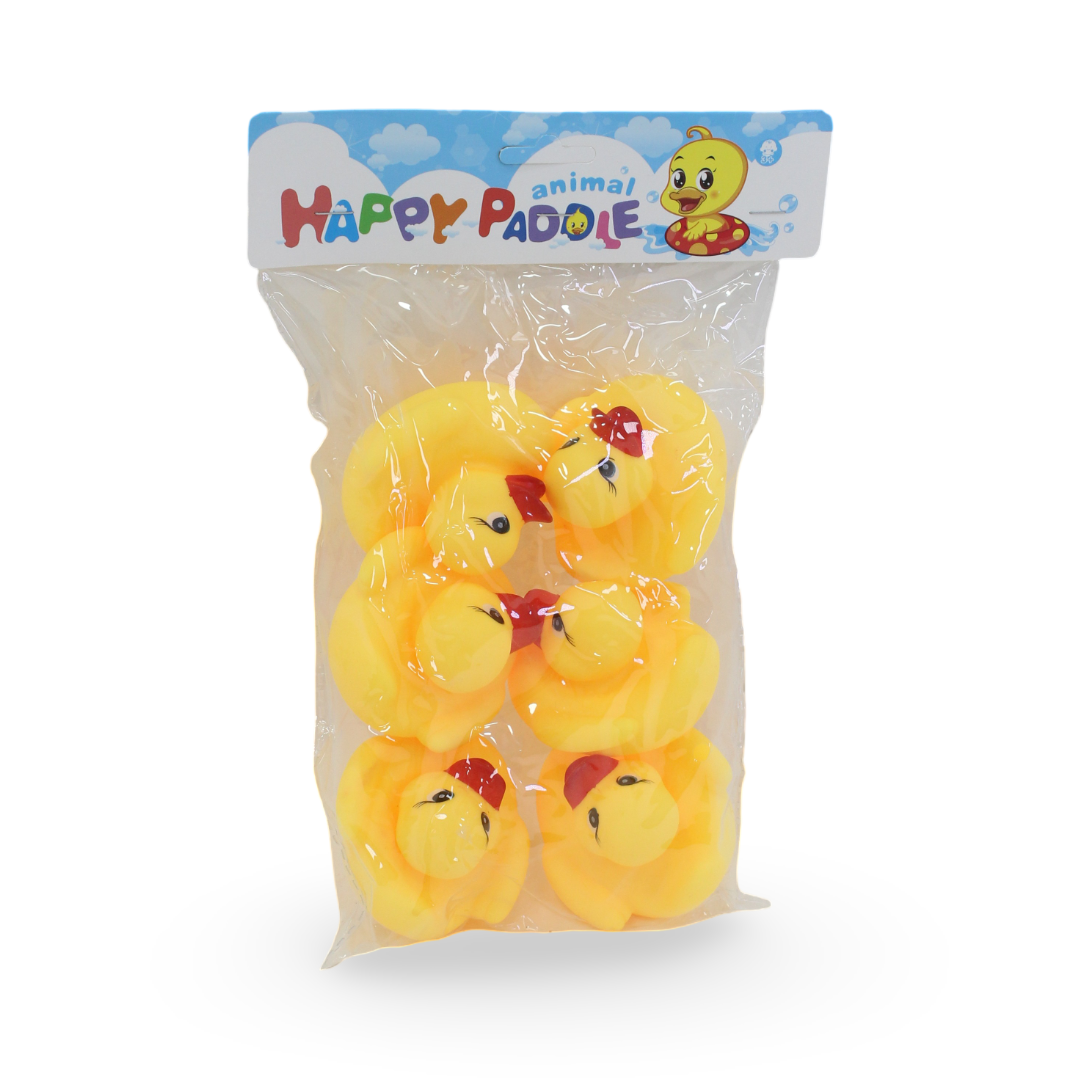 Happy Paddle Yellow Duck Set – 6 Pcs