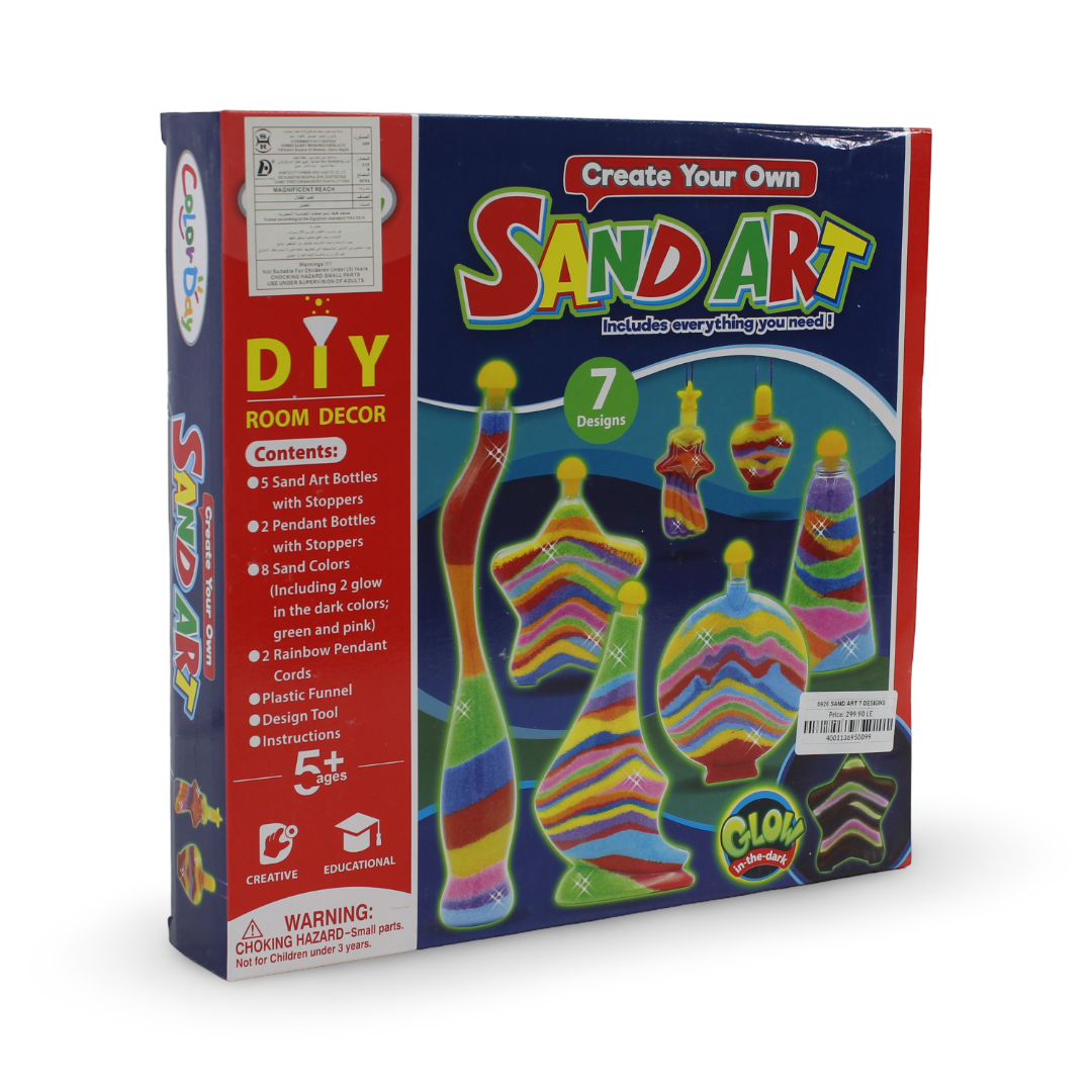 Create Your Own Sand Art DIY – 7 Pcs
