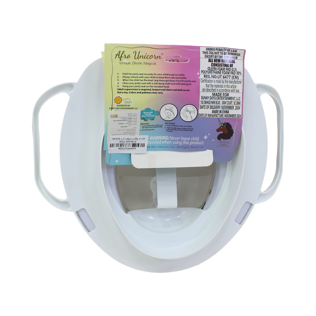 Unicorn Soft Potty Training Seat with Handles