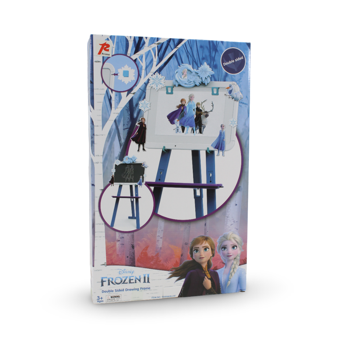 Disney Frozen II Double-Sided Drawing Board Easel – Blue