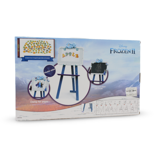 Disney Frozen II Double-Sided Drawing Board Easel – Blue