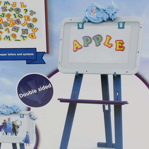 Disney Frozen II Double-Sided Drawing Board Easel – Blue