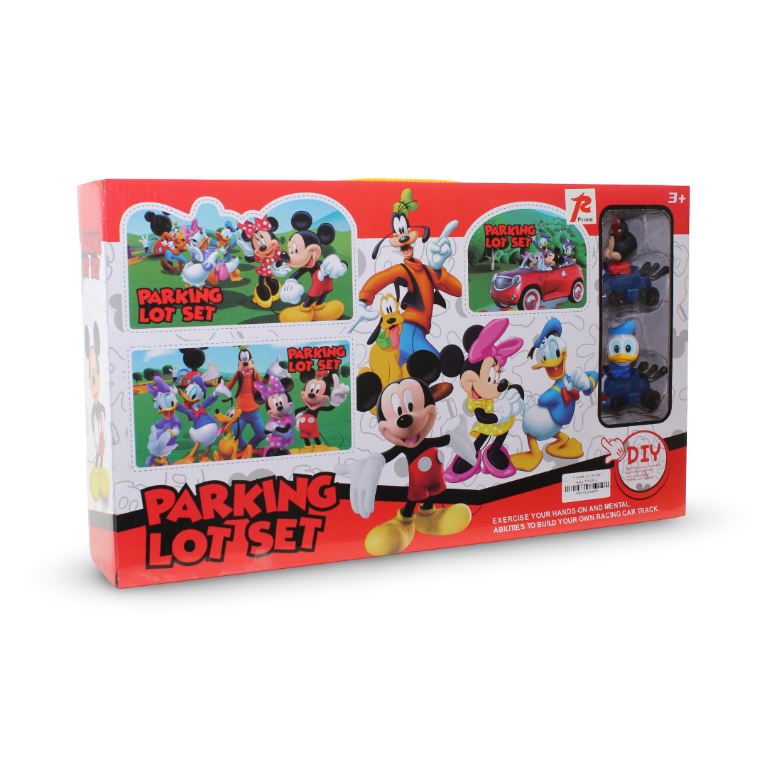Mickey Mouse DIY Parking Lot Toy Set - Toys - Prime