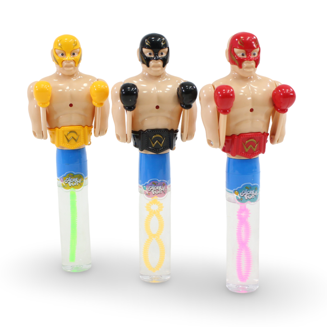 Super Boxing Man Bubble Wand (1 Pcs) - Toys - Prime