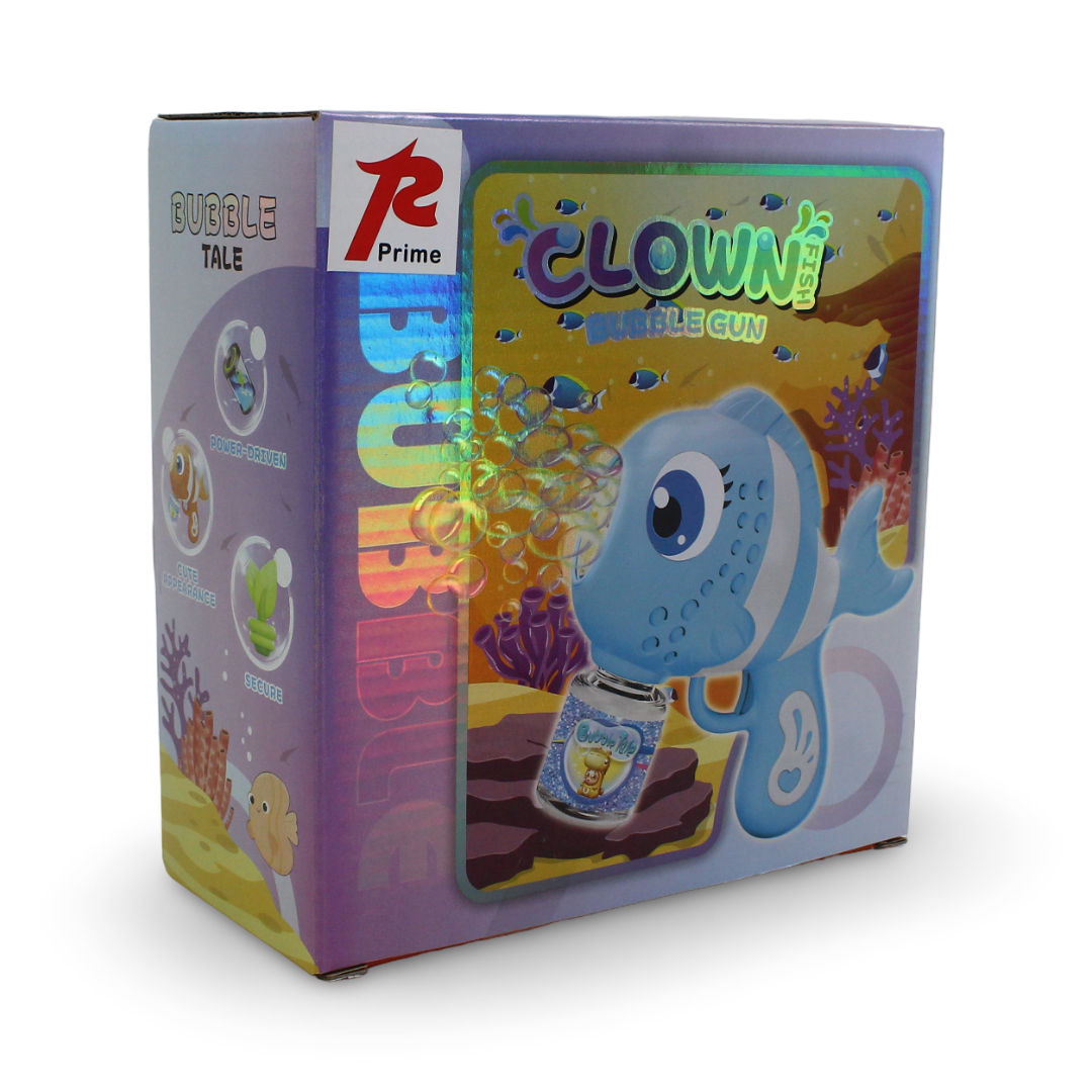 Prime Clown Bubble Gun – Orange