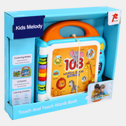 Interactive Touch & Teach Learning Book – 108 English Words & Animal Sounds