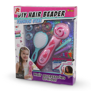 DIY Hair Beader Fashion Star Set – Pink