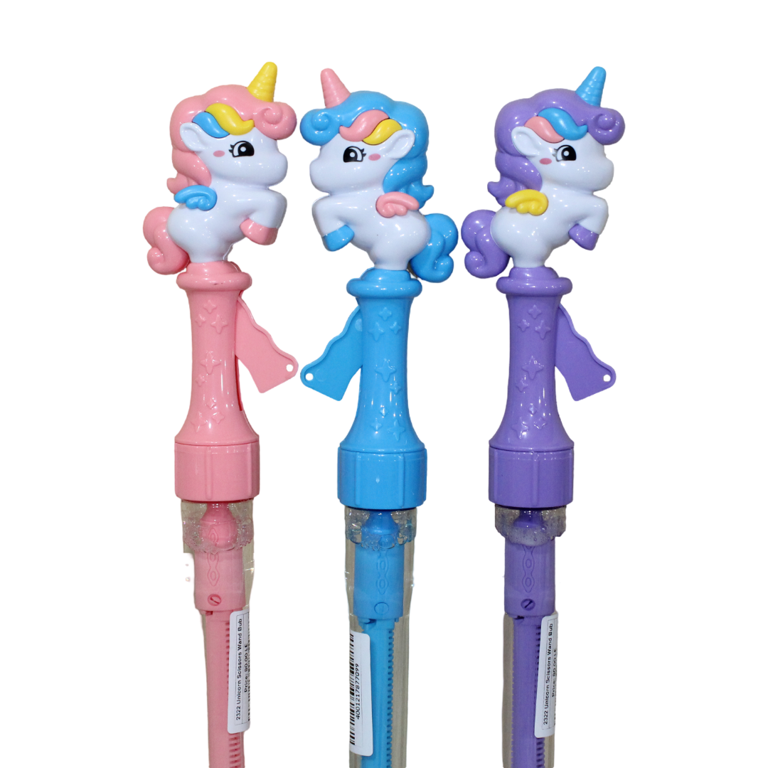 Unicorn Scissors Wand Bubbles Display Stand (1 Pcs)