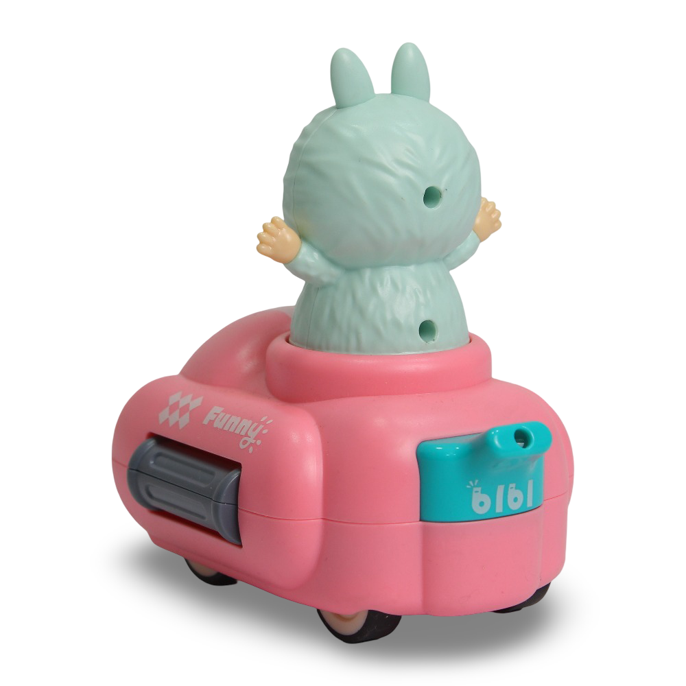 Labubu Pull-Back Vehicle